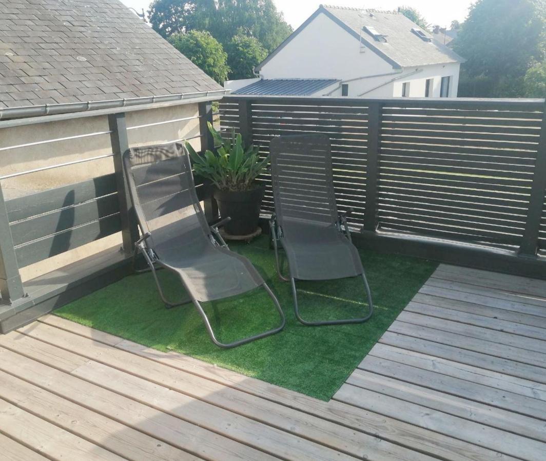 Gite La Terrasse Du 37 Breteil Εξωτερικό φωτογραφία